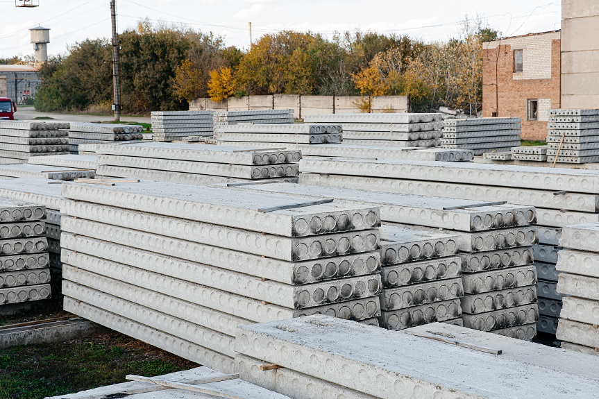 Опирание пустотных плит перекрытия