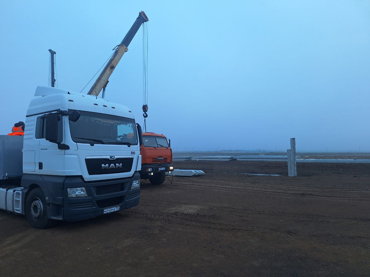 Поставка свай  40го сечения